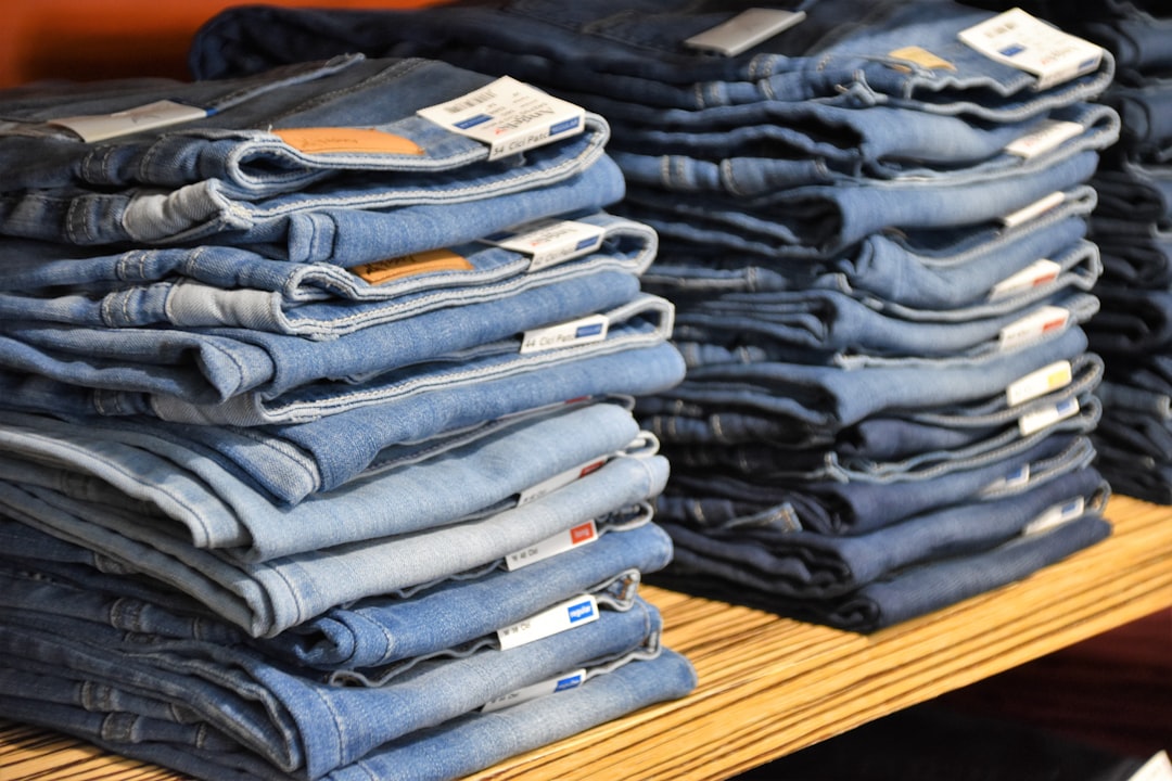 مجموعة بناطيل جينز زرقاء - Sun Jeans